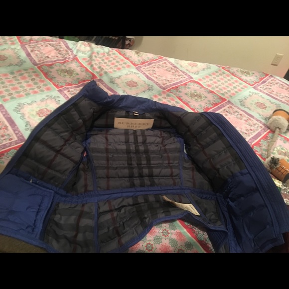 Burberry blue vest - Picture 3 of 5